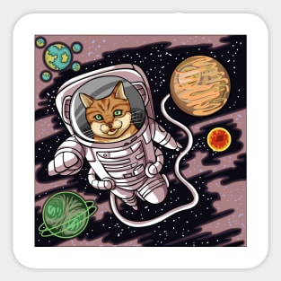 Catronaut Sticker